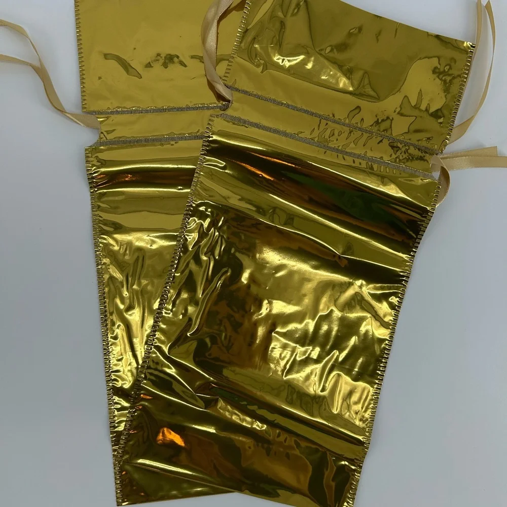 Festive Gift Bag Set - Red, Green, Blue, Gold, Silver